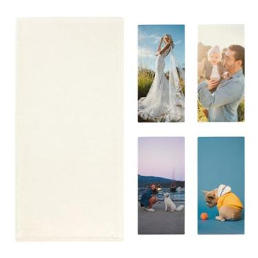 Imagem de Yhbtgvrce Toalha de rosto personalizada, adicione o texto do logotipo da sua imagem, toalhas de mão personalizadas para praia, viagem, natação, ao ar livre, academia, spa, macio e amigo da pele