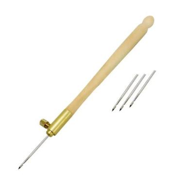 Imagem de Kit Agulha para Bordar Pedraria Luneville Crochê - ACR-14357 - Lanmax