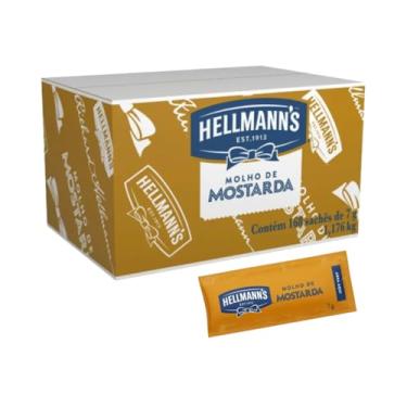 Imagem de Mostarda Hellmanns Sachê 7g Caixa C/ 168und