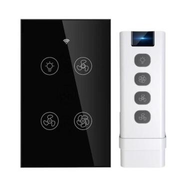 Imagem de Ventilador De Teto Inteligente Wi-fi, Controle De 2/3 Vias, Vida Intel