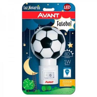 Imagem de Luminária LED Bola 3000K 1W Bivolt 10,5x6cm 151130575 Avant, Bivolt