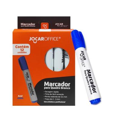 Imagem de Piloto Para Quadro Branco Marcador Pincel Cor Azul Preta E Vermelha Ki