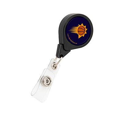 Imagem de Porta-crachá retrátil Phoenix Suns NBA Team Ticket Clip Reel ID