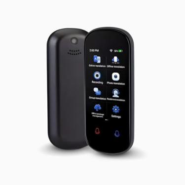 Imagem de Dispositivo Tradutor de Idiomas Online e Offline Portátil 138 idiomas traduções de voz e texto em tempo real