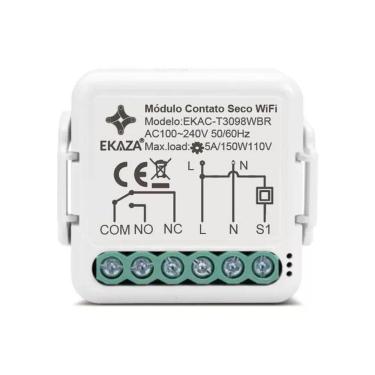 Imagem de Mini Módulo Contato Seco  Dc  Ekac-T3098Wb Ekaza Novo