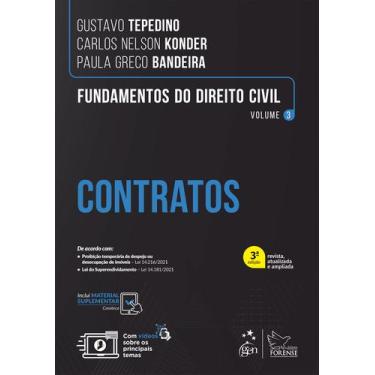 Imagem de Livro - Fundamentos do Direito Civil - Contratos - Vol. 3
