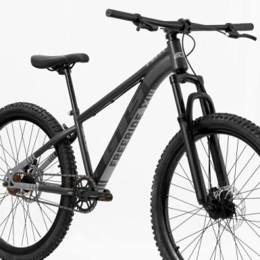 Imagem de Bicicleta Aro 26 Gts X Freeride Freio A Disco Coroa Unica, Cinza, 13