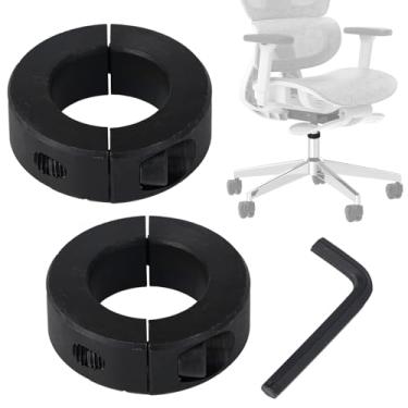 Imagem de Jayen Braçadeira fixa de aço para cadeira de escritório - Suporte de bloqueio de altura resistente para cilindro de gás com falha, evita que a cadeira afunde (sem necessidade de substituição) - pacote