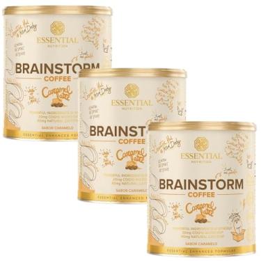 Imagem de 3x Brainstorm Coffee - Caramel Latte - 274g - Essential Nutrition