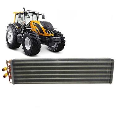 Imagem de Evaporador Do Ar Máquina Trator Valtra Bh180 C/a Tubo Aletas - KLASSE 