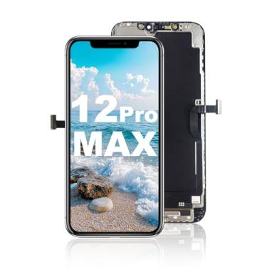 Imagem de Para iPhone 12 Pro Max Screen Replacement 17.0 cm, Atacado 3D Touch LCD Screen Display Digitalizador Quadro Montagem com Adesivo Impermeável, SEM Ferramentas de Reparo