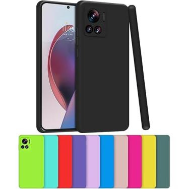 Imagem de Capa Capinha Case Compatível Motorola Moto Edge 30 Ultra Silicone Aveludada Com Proteção De Câmera (VERDE LIMÃO)