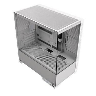Imagem de Gabinete Gamer Aquário Forcefield Mid Tower Pcyes Cor Branco