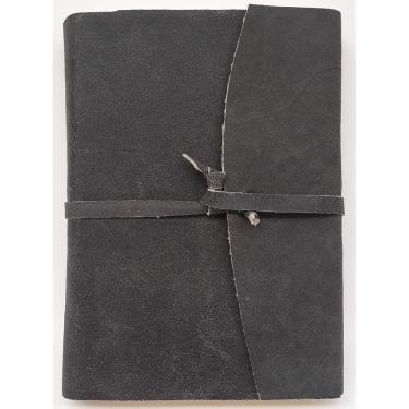 Imagem de Diários de Viagem em Couro Caderno Extra Grande 200 Folhas