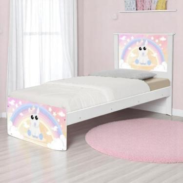 Imagem de Cama Juvenil Barcelona Unicórnio Baby