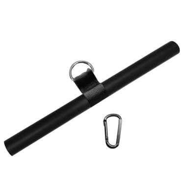 Imagem de Zxpjkyu Barra LAT para Bíceps, Pegadas Macias para Aparelho de Cabos, para Treino de Tríceps, com Mosquetão