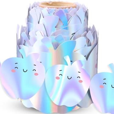 Imagem de Fuutreo Bordas de boletim iridescentes de maçã de 10 metros decoração fofa de volta às aulas com borda de boletim de escritório acabamento recortado para festa de casamento nacional festa de casamento