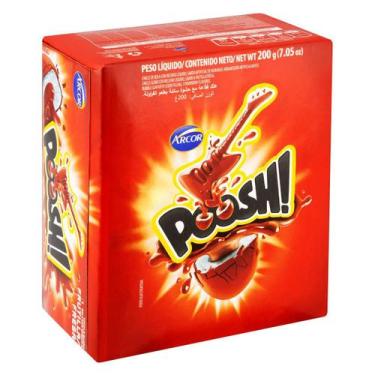 Imagem de Chiclete Poosh morango 200g com 40 und arcor