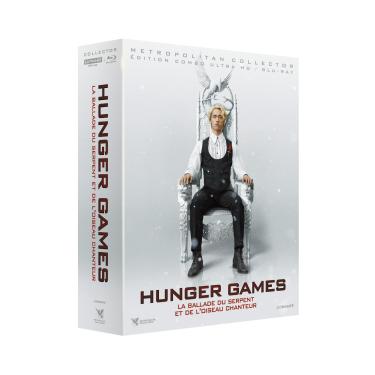 Imagem de Hunger Games : La Ballade du Serpent et de l'oiseau Chanteur [Édition Collector limitée-4K Ultra HD + Blu-Ray-Boîtier SteelBook]
