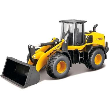 Imagem de Miniatura Pá Carregadeira New Holland W170D Wheel Loader 1/50 Bburago 