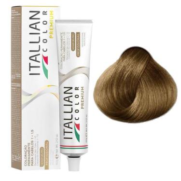 Imagem de Coloração Itallian Color 60g Profissional :7.3-Louro Dourado Premium -
