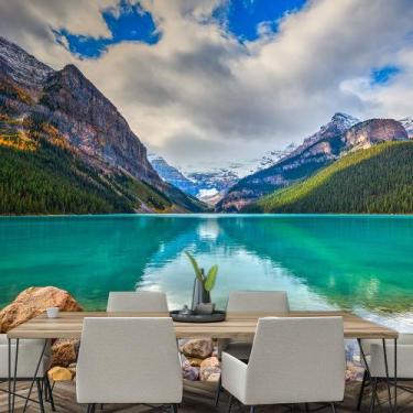 Imagem de Papel de Parede Paisagem Lago Natureza Sala Adesivo - 048pcm - Allodi