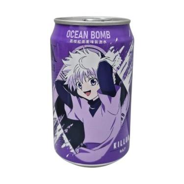Imagem de Refrigerante Ocean Bomb 330 ml Chá e Lichia Hunter x Hunter - Killua