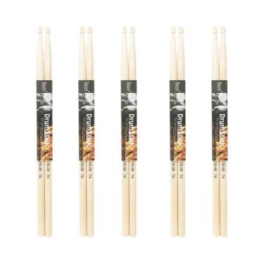 Imagem de Baquetas De Bateria Maple IRIN 5A 7A Profissionais Para Percussão E Tr