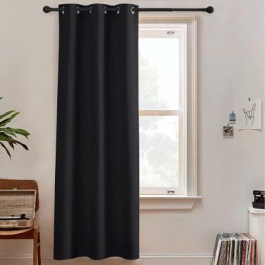 Imagem de Divisória de cortina RYB HOME Black Blackout 150x213cm Poliéster