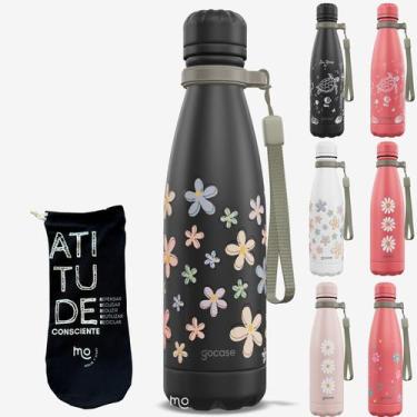 Imagem de KIT Garrafa Térmica Gocase URBAN Original 500ml Estampas com Eco Saqui