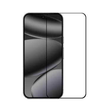 Imagem de UPONEW Pacote com 2 para Google Pixel 10 Pro 2025 16.0 cm Preto Cobertura Completa Protetor de Tela de Vidro Temperado Frontier Película Protetora