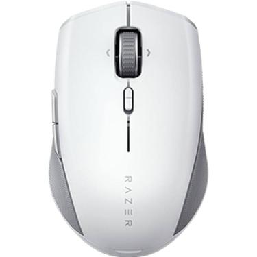 Imagem de Mouse Gamer Branco Raze Pro Click Wireless Sem Fio