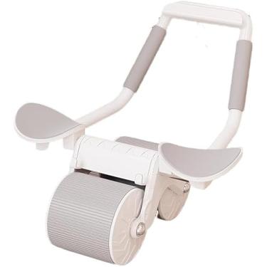 Imagem de Rolo Abdominal De Rebote Automático Treinador Abdominal Doméstico Rolo Abdominal Para Treinamento Abdominal Para Fitness Treinamento De Força Treino Em Casa, Weiß, normal