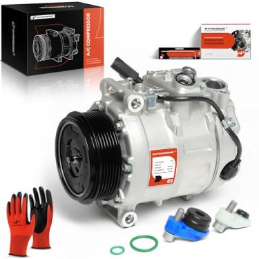 Imagem de A-Premium Compressor De Ar Condicionado Com Embreagem Compatível Mercedes-Benz Sl500 2006-2006, Sl55 Amg 2003-2008