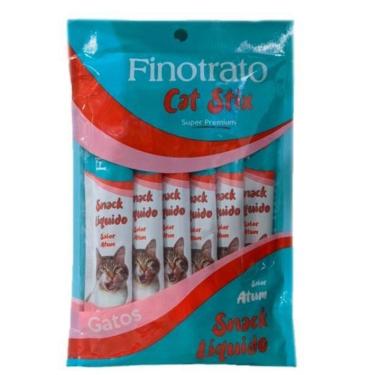 Imagem de Finotrato Cat Stix Sabor Atum - Pacote Com 06 Un De 15G