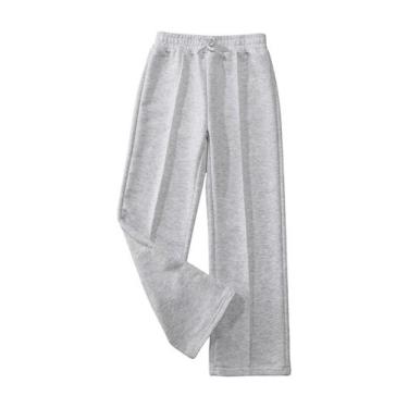 Imagem de Calça de moletom Jogger RoseSeek para menina cinza claro 10-11Y