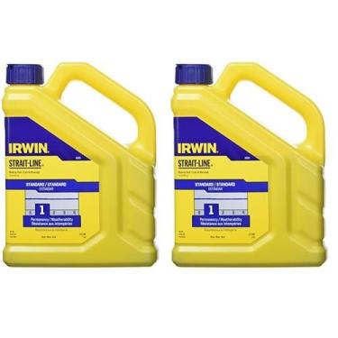 Imagem de Giz de marcação IRWIN STRAIT-LINE 65201 Blue 1,13 kg (pacote com 2)