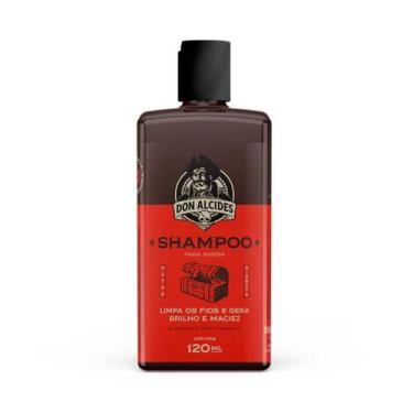Imagem de Shampoo Para Barba Don Alcides Barba Negra - 120ml