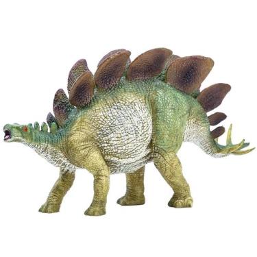Imagem de Figura de brinquedo de dinossauro Gemini & Genius Stegosaurus para cri