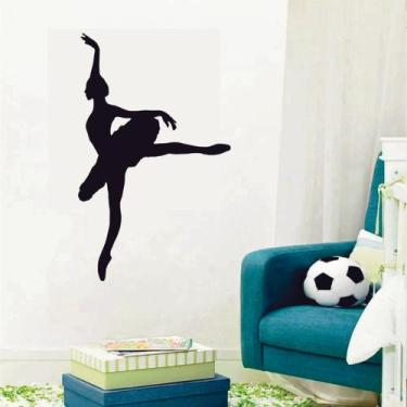 Imagem de Adesivo de Parede Bailarina Dança Ballet Arte C2290 - V3 Shop