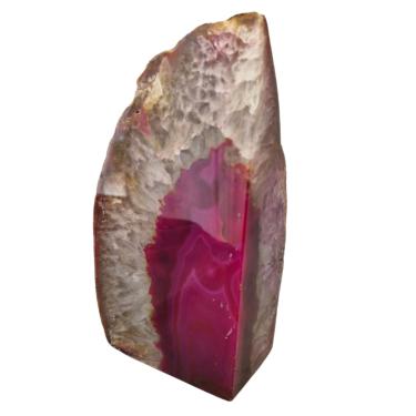 Imagem de Pedra Natural Geodo Ágata Rosa 1,7 kg a 2,0 kg