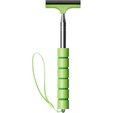 Imagem de Limpador telescópico multifuncional: para espelhos retrovisores de carros, para-brisas e vidro de carro de lavagem (verde)