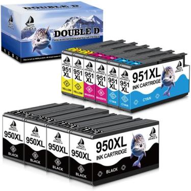 Imagem de Combinação de cartuchos de tinta DOUBLE D 950XL 951XL, pacote com 10 u