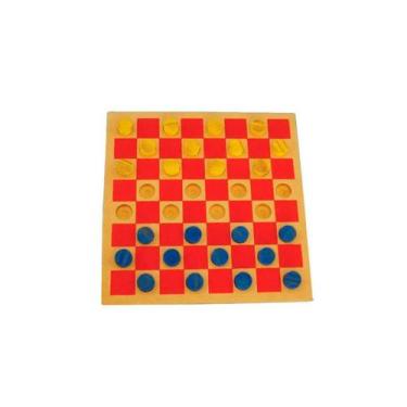 Imagem de Brinquedos Educativos - Jogo Damas em Mdf 24 Peças - Sonho de Criança