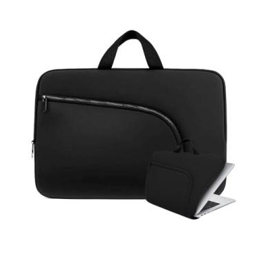 Imagem de Capa Notebook 15.6 Polegadas Impermeável com Alça e Bolso Leve Reforçada Ideal para Viagem Trabalho e Faculdade Neoprene Premium
