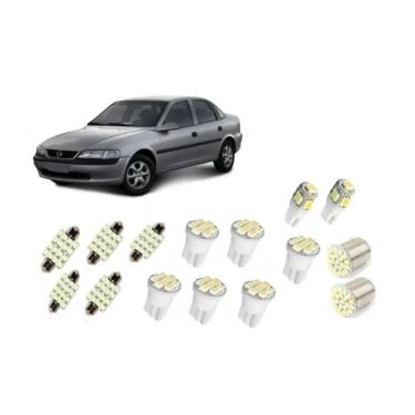 Imagem de Lâmpada Led Kit Vectra 1997 a 2004 Teto Placa Ré Blue Lion