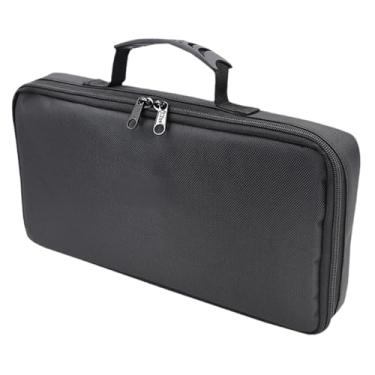Imagem de Fenteer Bolsa para guardar fichas de jogos, bolsa com alça e 7 compartimentos.
