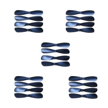 Imagem de JIANNIU A lâmina de hélice é adequada para controle remoto planador 614 Motor especial de nylon hélice eólica 0,8 mm 46 mm lâminas positivas e negativas, mini peças de reposição para drone quadricóptero