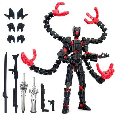 Imagem de Aesinos T13 Assembly Completed Action Figure 3D Printed Multi-Jointed Movable T13 Nova 13 Robot d13 Accessories Best Birthday Festival Gift Desktop Decorations for Game Lovers