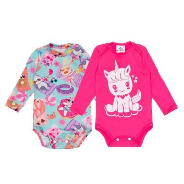Imagem de Kit 2 Body Bodie Bebê Praia Infantil Com Proteção Uv Solar - Fofotinho